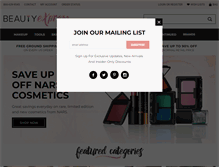 Tablet Screenshot of beautyexpress.com