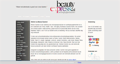 Desktop Screenshot of beautyexpress.nl